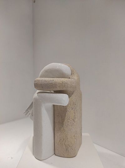 Hugging couple 